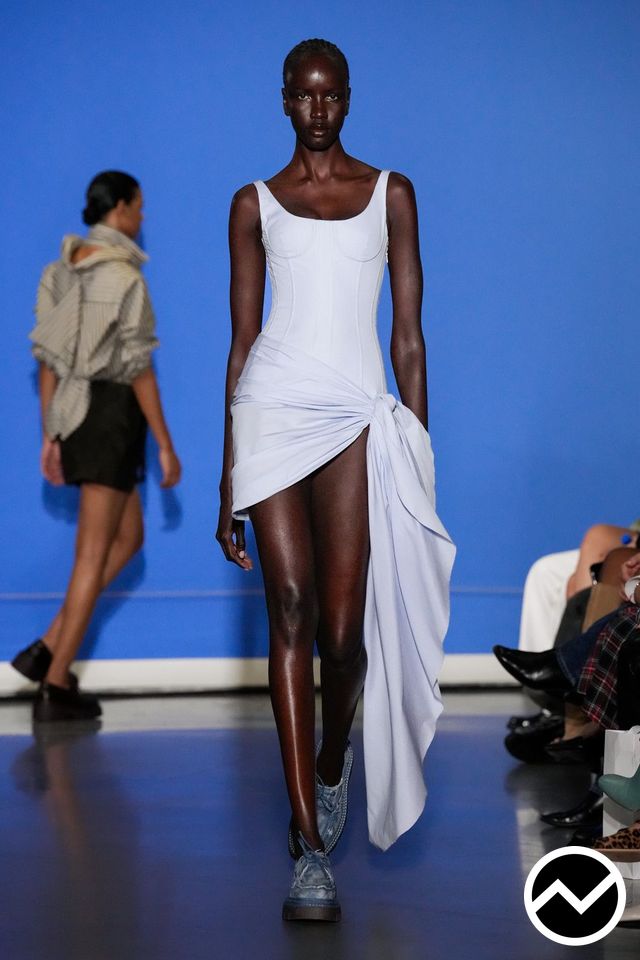 Monse, SS26 womenswear, Corset Dress, look 8