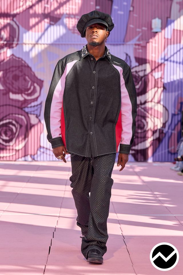 Off-White, Off White SS26 menswear, look 16