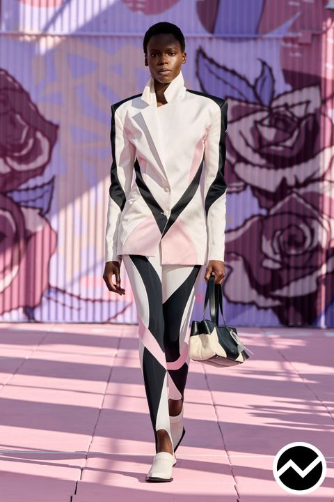 Off-White, SS26 womenswear, Blush, look 46