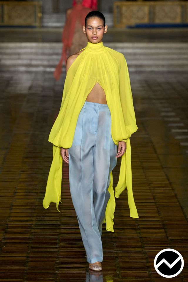 Prabal Gurung, SS26 womenswear, Chiffon, look 13