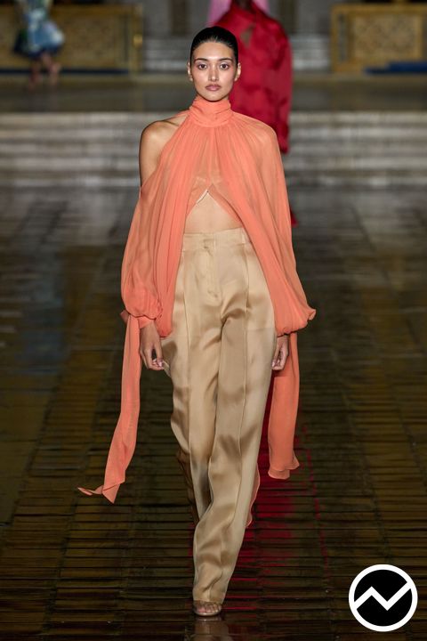 Prabal Gurung, SS26 womenswear, Bronze, look 14