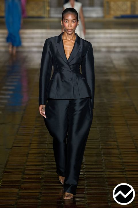 Prabal Gurung, SS26 womenswear, Single Pleated Pants, look 26