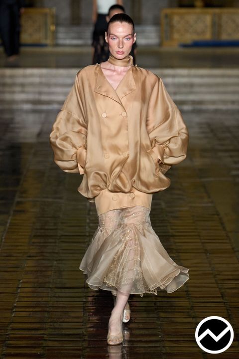 Prabal Gurung, SS26 womenswear, Terra Cotta, look 29