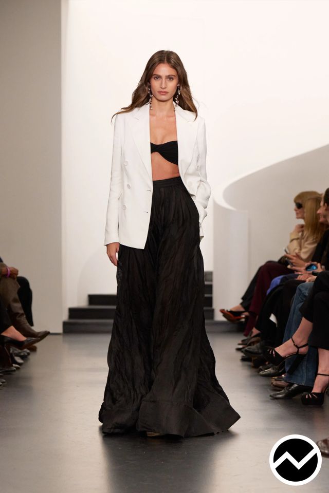 Ralph Lauren, SS26 womenswear, Maxi Skirts, look 11
