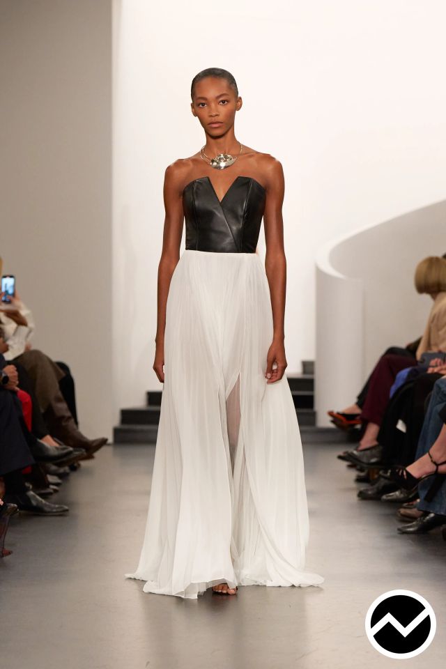Ralph Lauren, SS26 womenswear, Corset Dress, look 39
