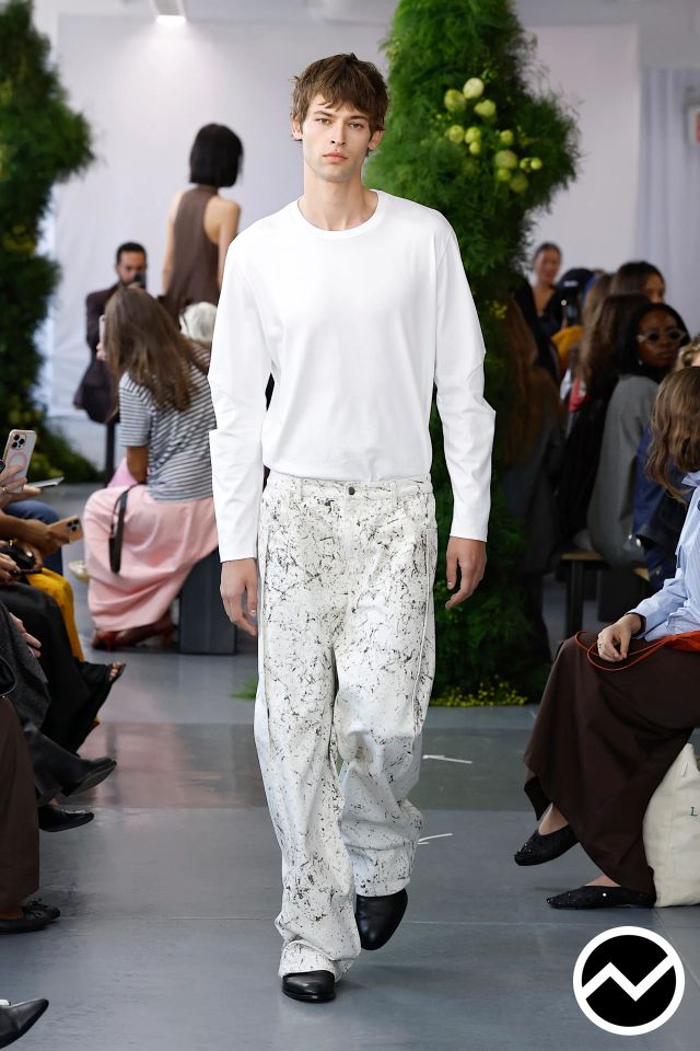 Tibi, SS26 menswear, Abstract, look 6