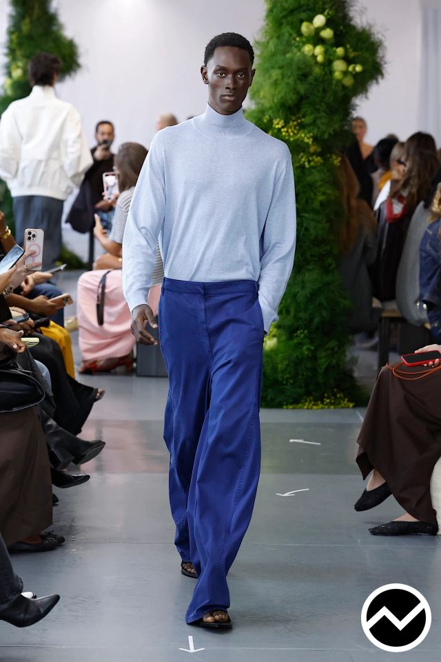 Tibi, SS26 womenswear, Turtle Sweater, look 21