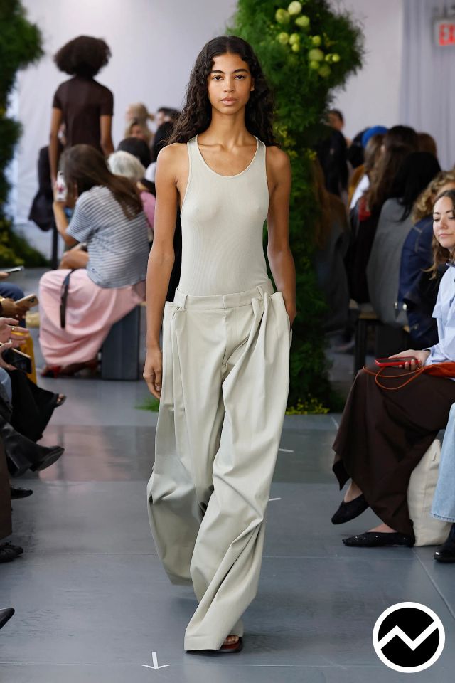 Tibi, SS26 womenswear, Ribbed, look 24