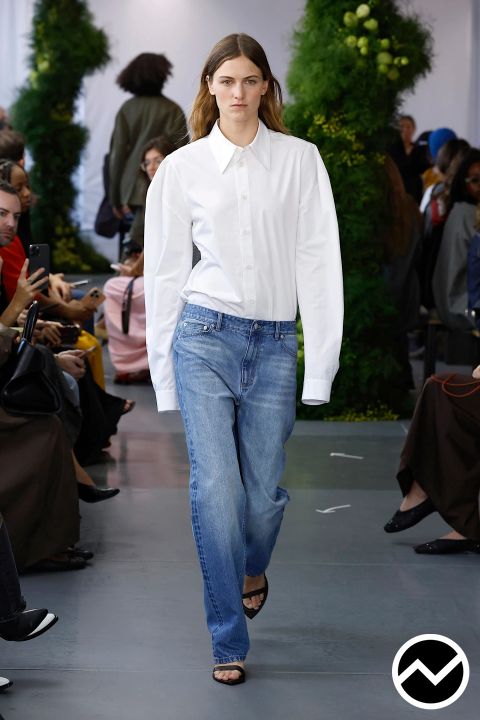 Tibi, SS26 womenswear, Long Sleeve Shirts, look 36