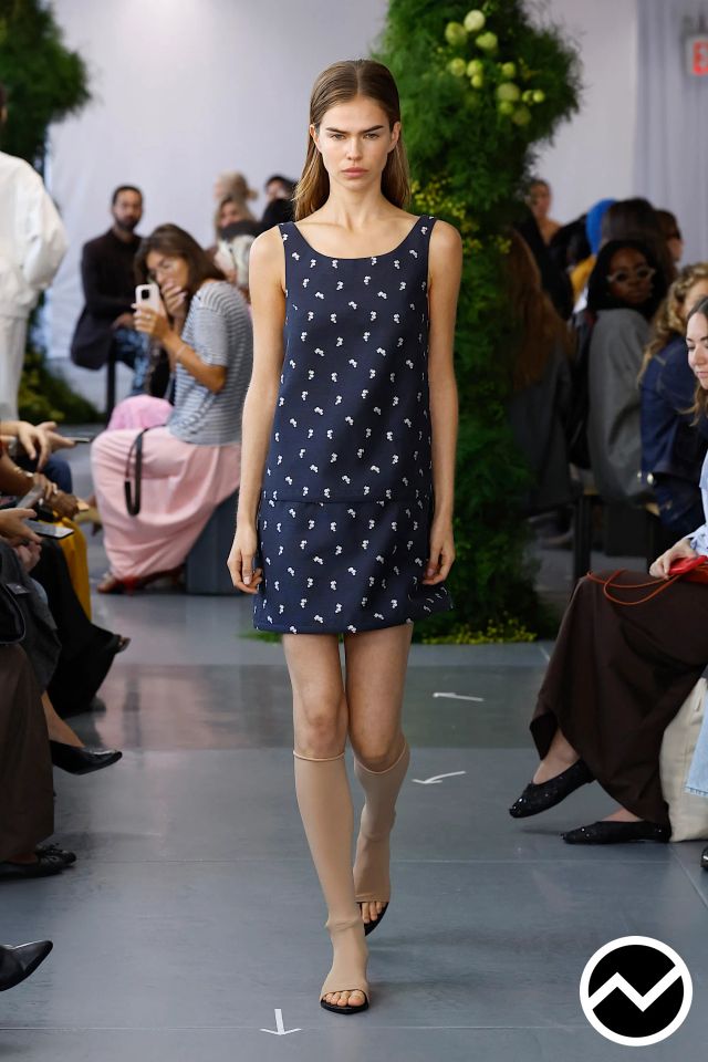 Tibi, SS26 womenswear, Scoop Dress, look 41