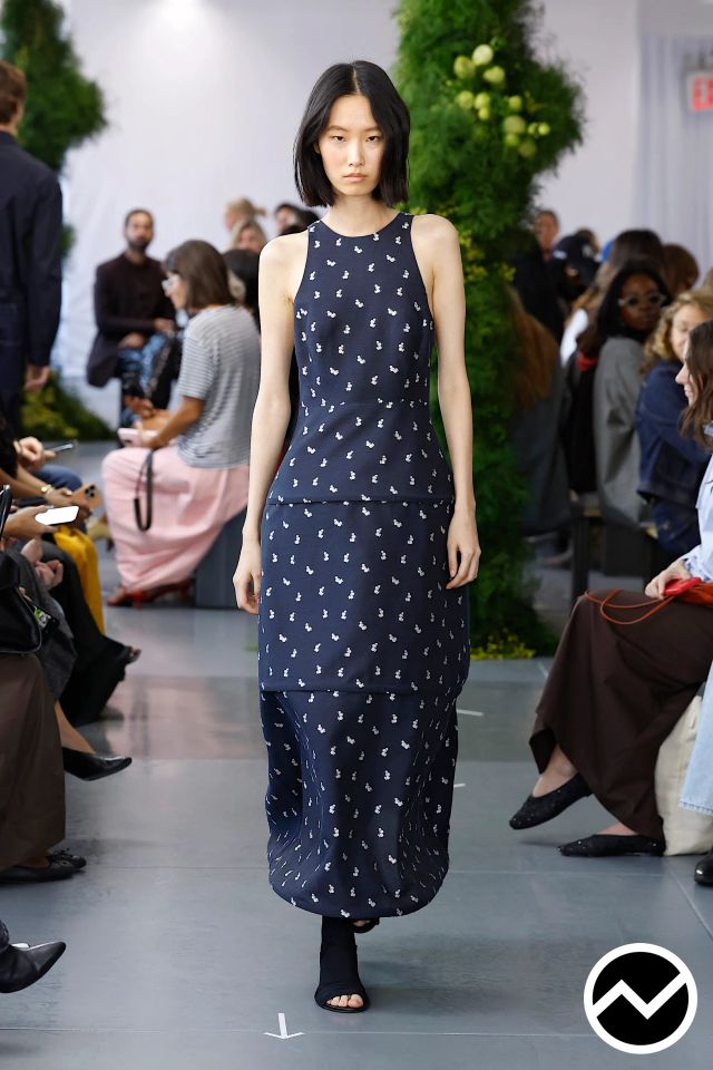 Tibi, SS26 womenswear, Abstract, look 45