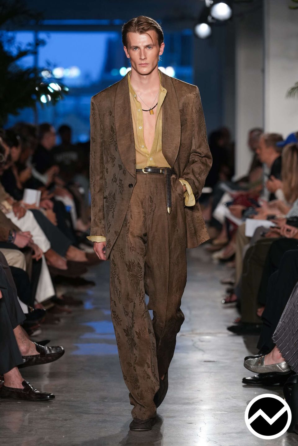 Choco Spring Chocolate Menswear Color Trend, Spring 2026 · NYFW | T-Fashion