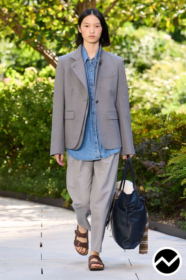 TWP, SS26 womenswear, Powder Blue, look 19