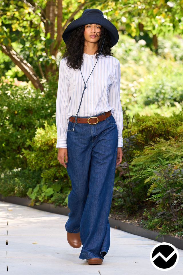 TWP, SS26 womenswear, Loose Jeans, look 20