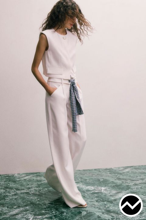 Veronica Beard, SS26 womenswear, High-Rise Pants, look 16