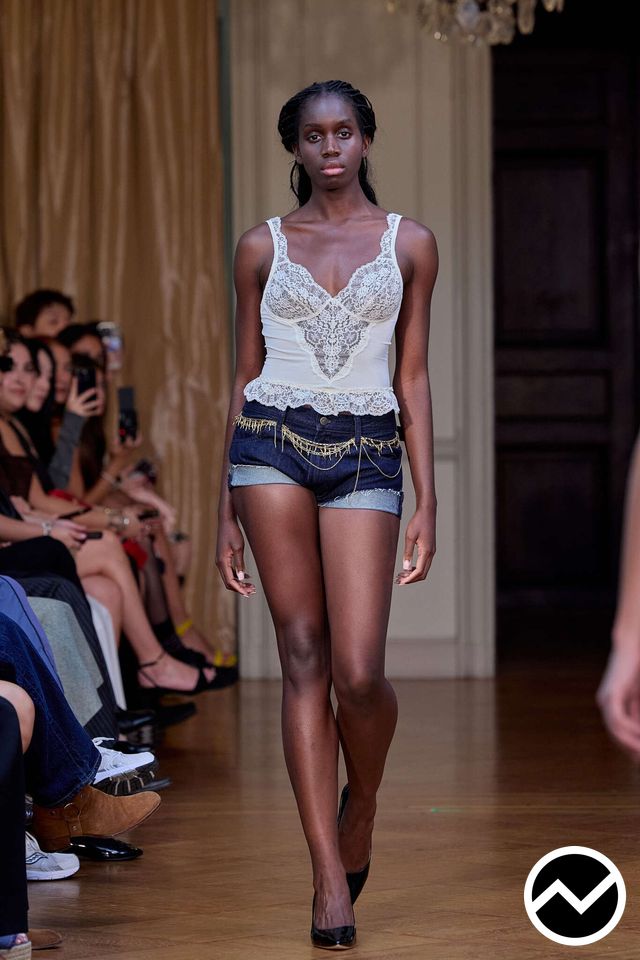 VETTESE, SS26 womenswear, Hot Pant Shorts, look 5