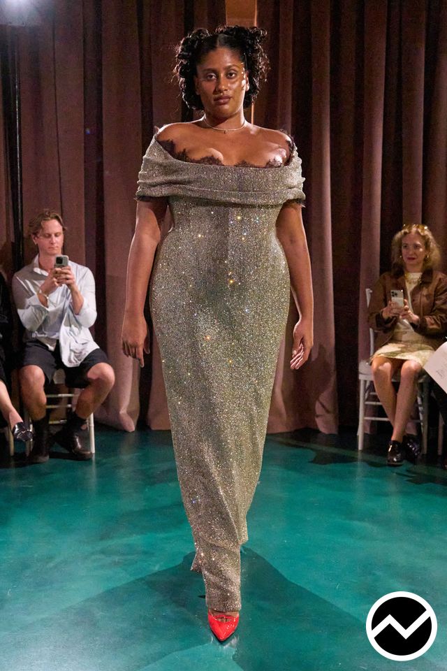 Wiederhoeft, SS26 womenswear, Metallic, look 23