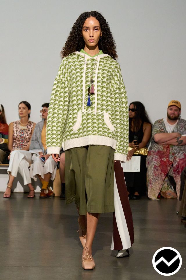 Zankov, SS26 womenswear, Sweater Knit, look 8
