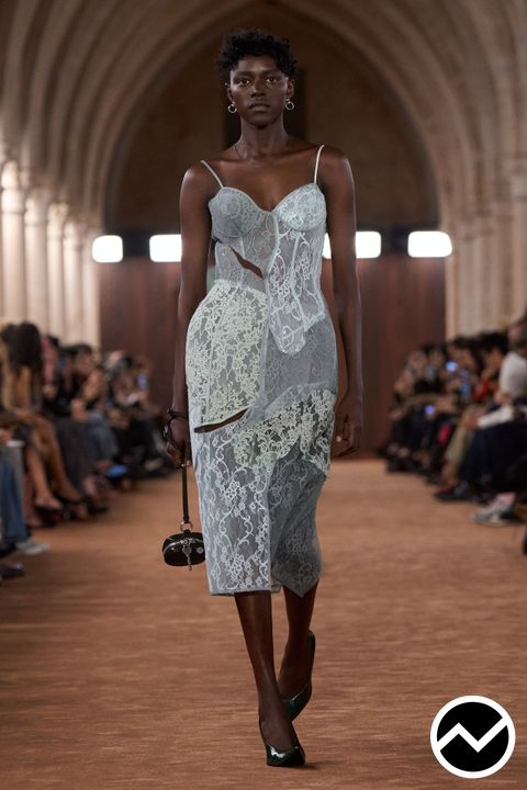 Acne Studios, SS26 womenswear, Lace, look 8