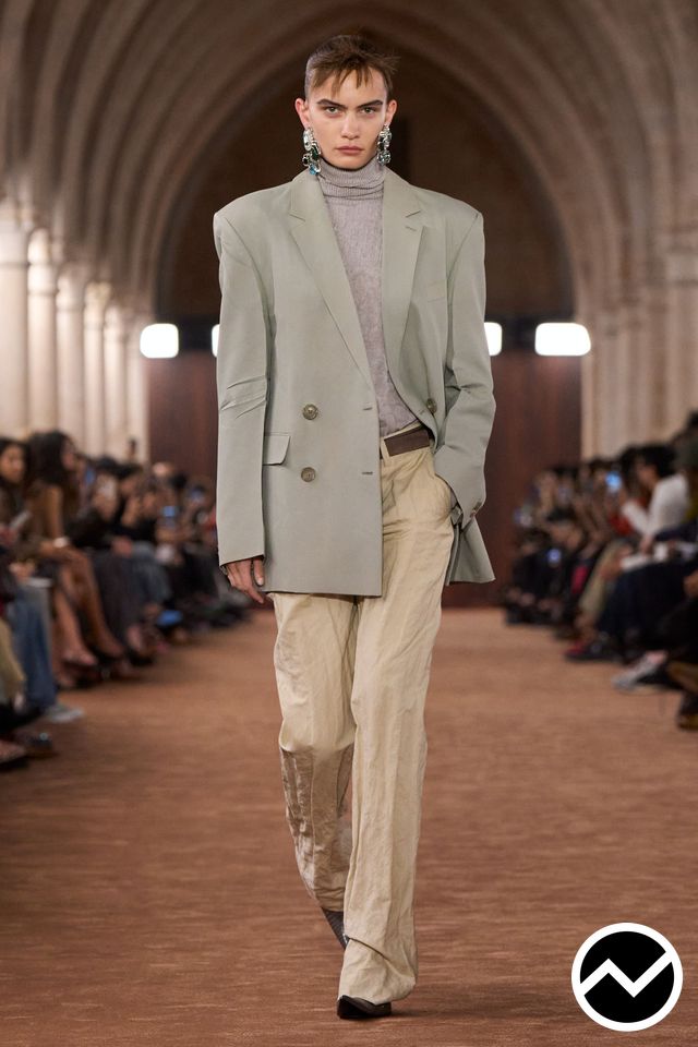 Acne Studios, SS26 womenswear, Oversized Jacket, look 11