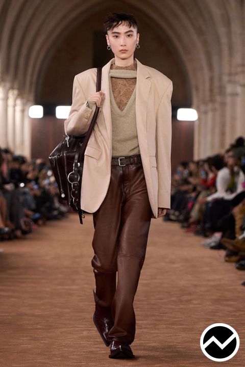 Acne Studios, SS26 menswear, Bronze, look 31