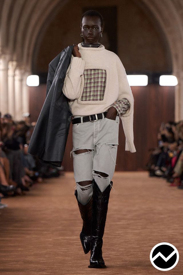 Acne Studios, SS26 menswear, Pullover Sweater, look 37