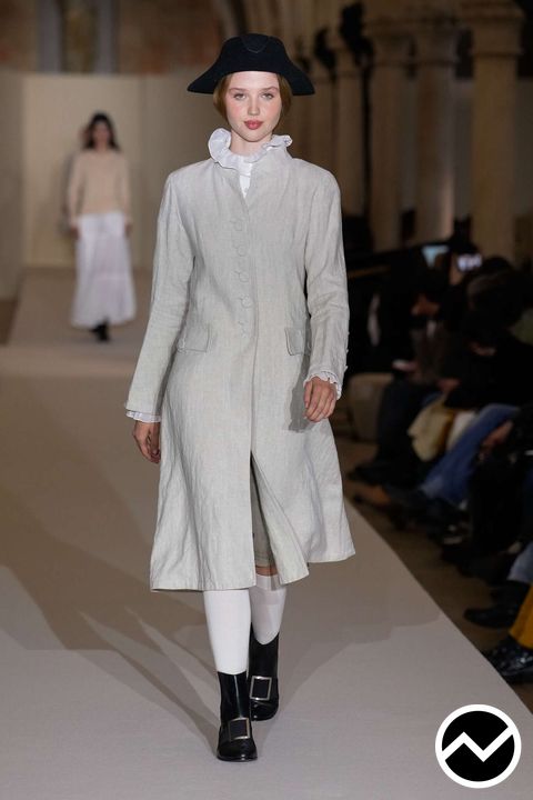 agnès b., SS26 womenswear, Tailored Coat, look 10