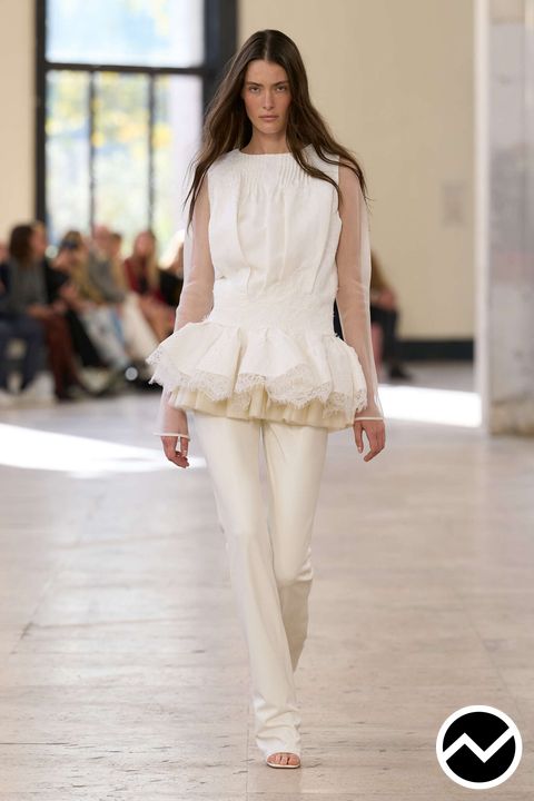 Aje, SS26 womenswear, Hip Length Blouse, look 7