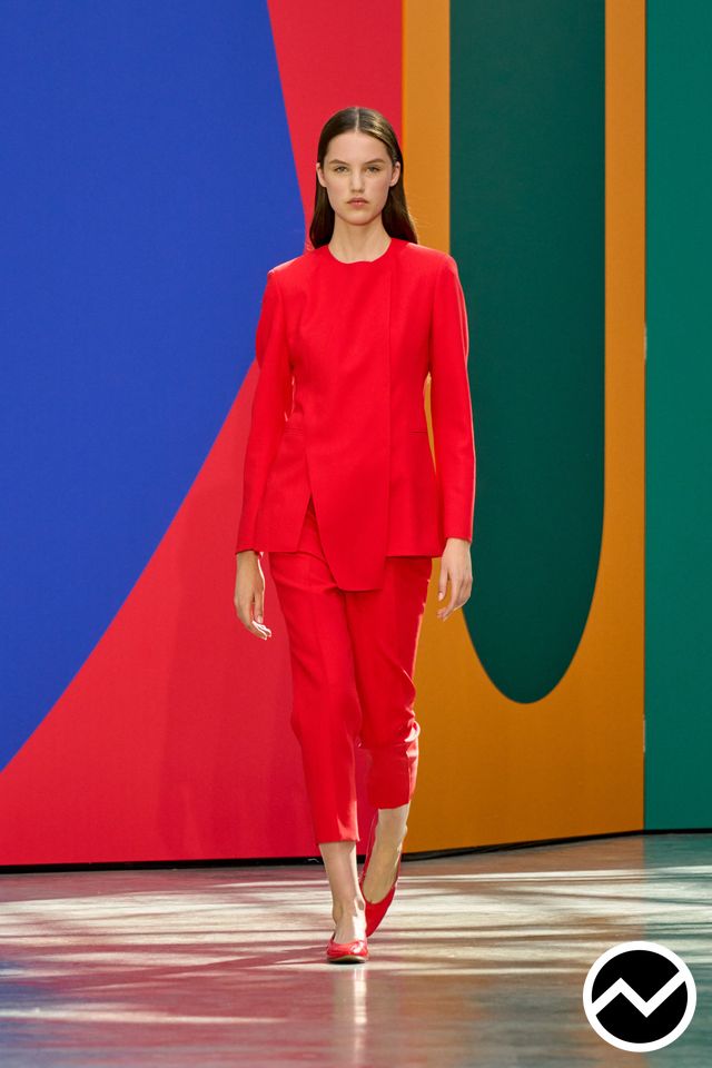 Akris SS26 womenswear, look 1