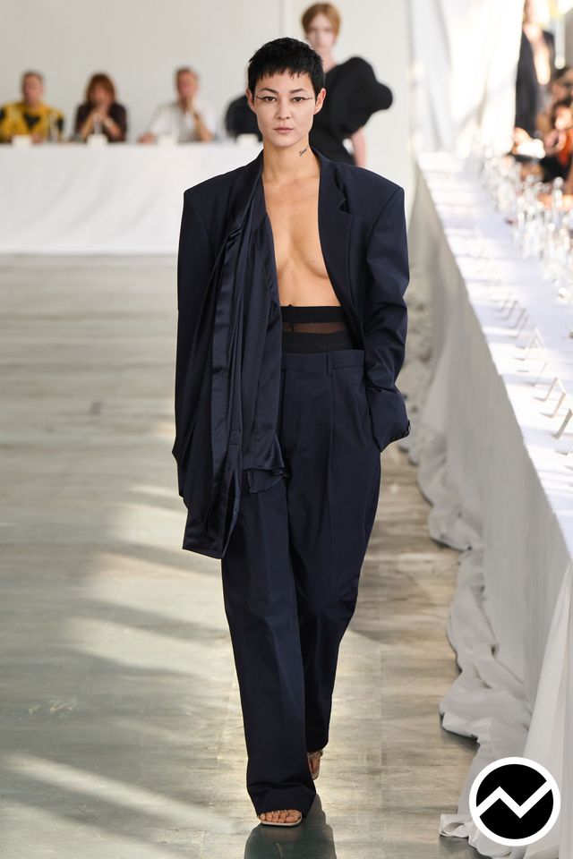 ALAINPAUL, SS26 womenswear, Midnight Blue, look 24