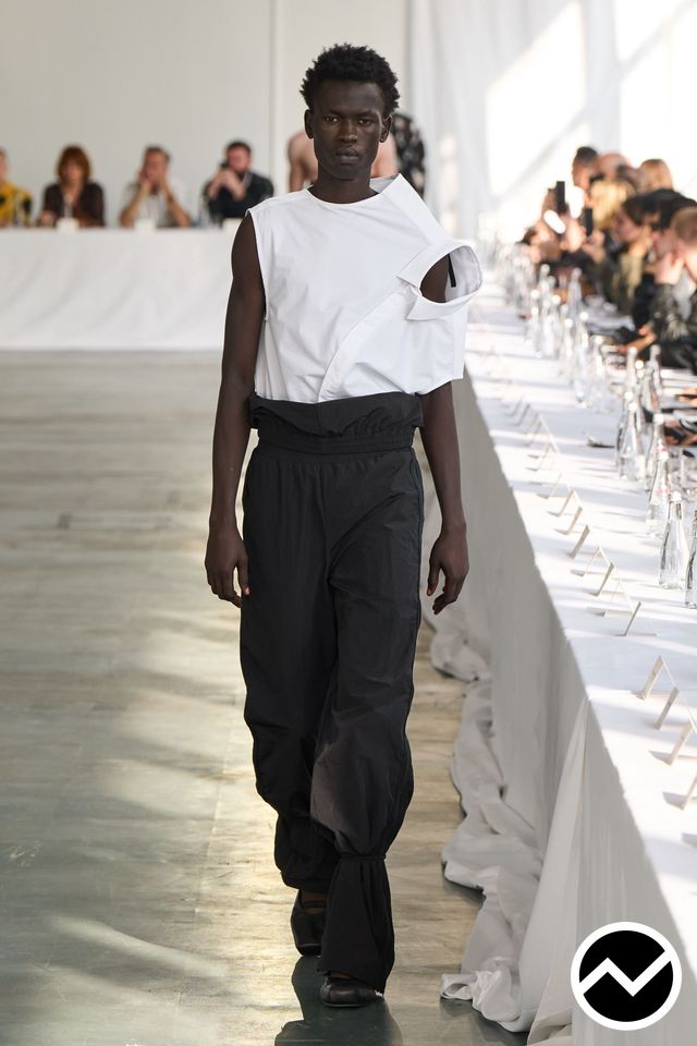 ALAINPAUL, SS26 menswear, Baggy Pants, look 38