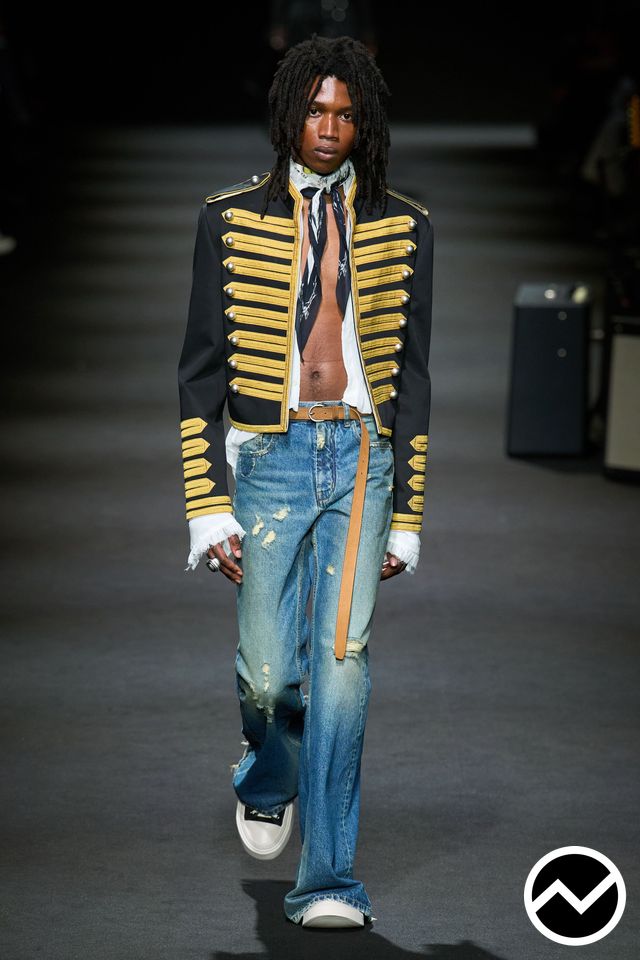 Ann Demeulemeester, Ann Demeulemeester SS26 menswear, look 24