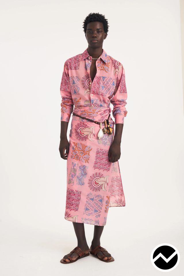 Antik Batik, SS26 menswear, Patch Pockets Shirts, look 7