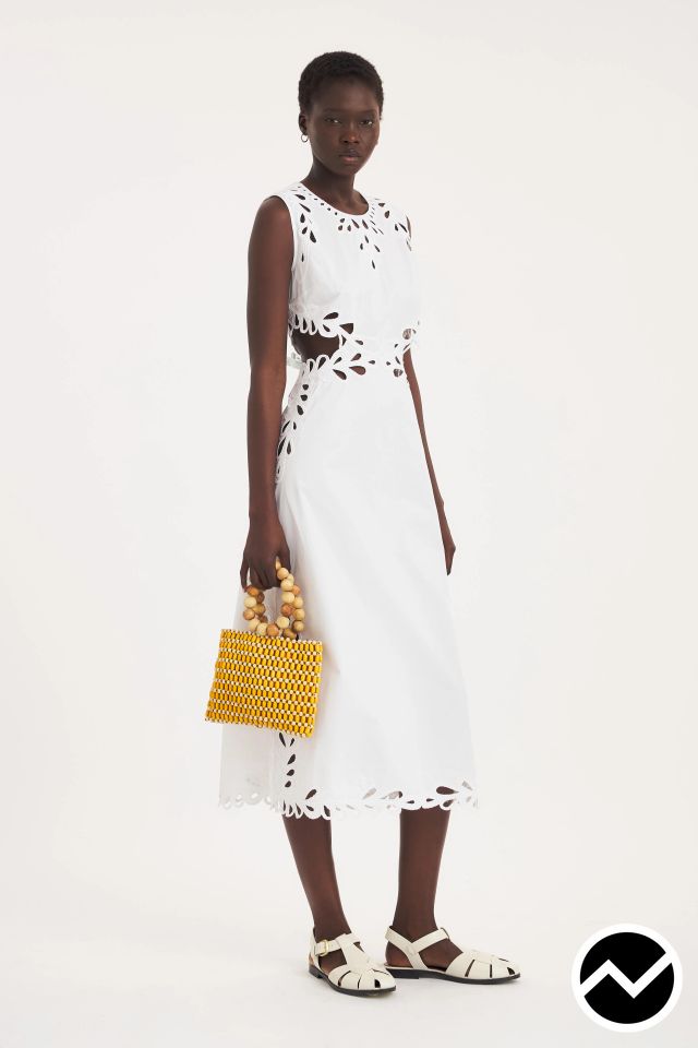 Antik Batik, SS26 womenswear, Scalloped Dress, look 3
