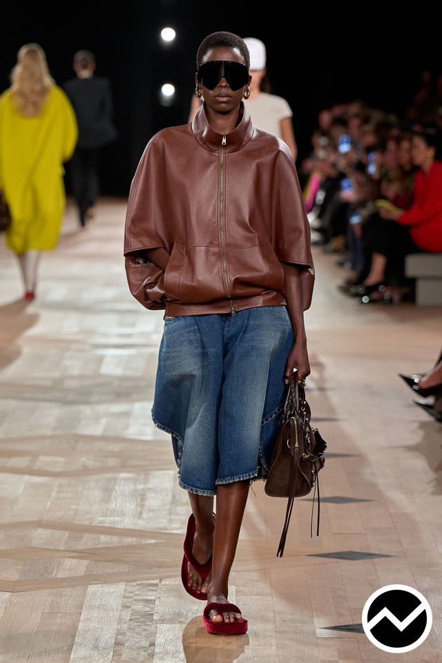Balenciaga, SS26 womenswear, Frayed Shorts, look 31