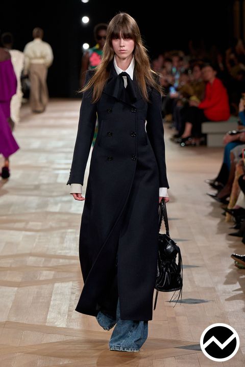 Balenciaga, SS26 womenswear, Tailored Coat, look 36