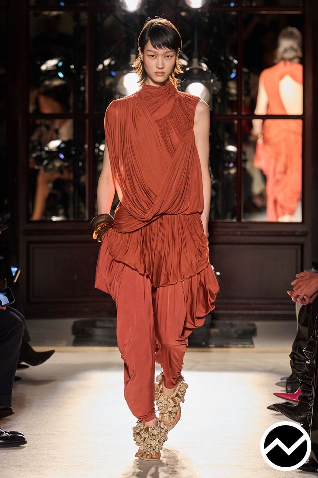 Balmain, Balmain SS26 womenswear, look 10
