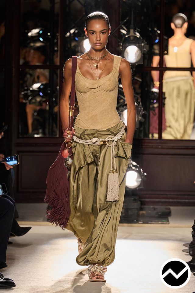 Balmain, Balmain SS26 womenswear, look 19