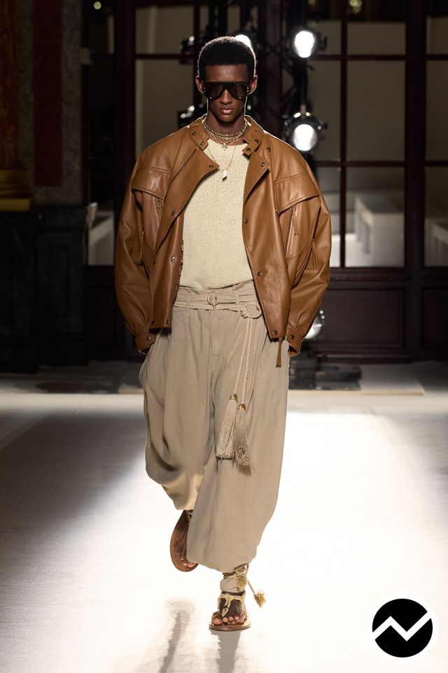 Balmain, Balmain SS26 menswear, look 8