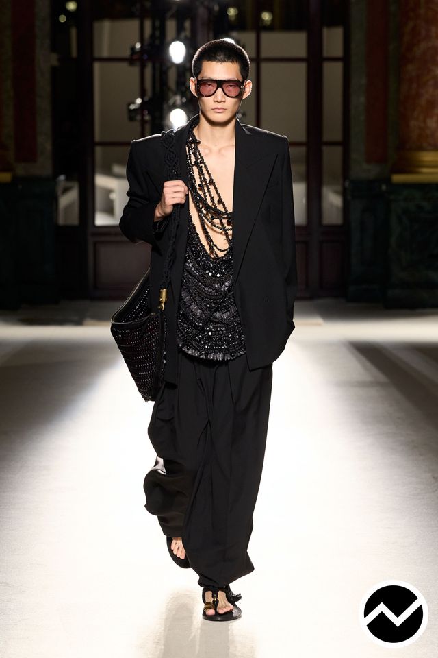 Balmain SS26 menswear, look 41