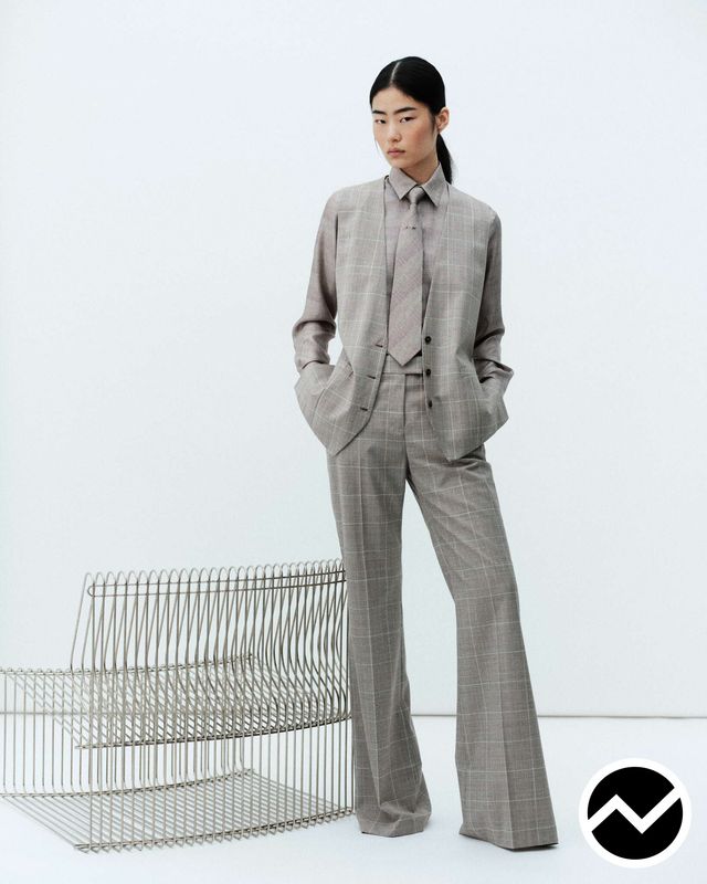 Barbara Bui, SS26 womenswear, Double Pleated Pants, look 5