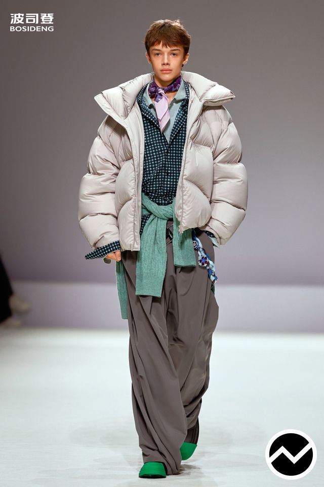 Bosideng SS26 menswear, look 5