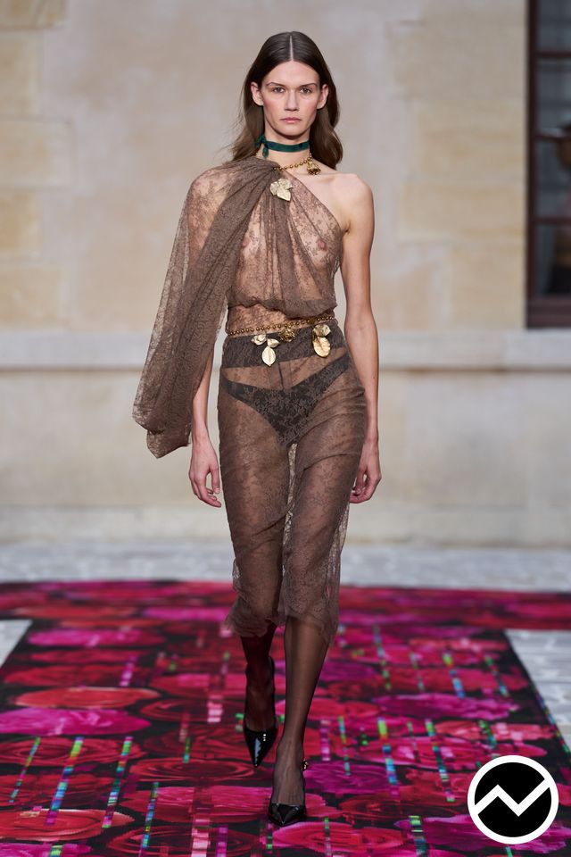 Burç Akyol, SS26 womenswear, Chocolate, look 26