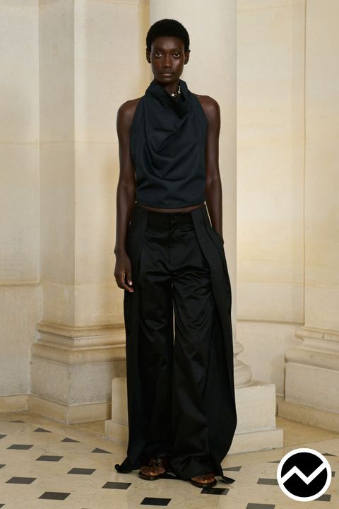 Carven, SS26 womenswear, Loose Pants, look 32