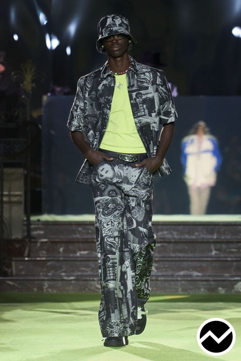 Casablanca, SS26 menswear, Graphic, look 35