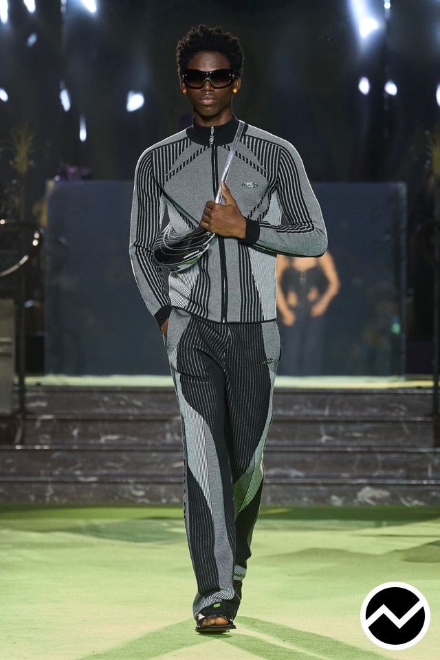 Casablanca, SS26 menswear, Striped, look 41