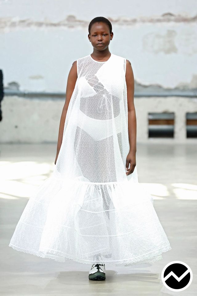 Cecilie Bahnsen, SS26 womenswear, Geometric, look 12