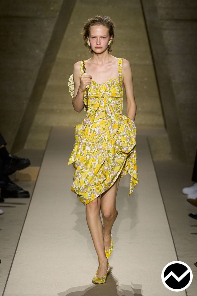 Chloé, SS26 womenswear, Lemon, look 14