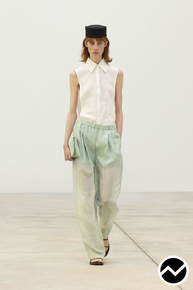 Christian Wijnants, SS26 womenswear, Relaxed Shirts, look 18