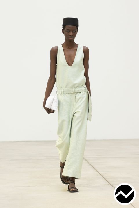Christian Wijnants, SS26 womenswear, Seafoam, look 20